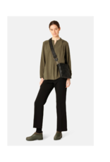 Ilse Jacobsen Small Vertical Braid Crossbody Bag in Black by Ilse Jacobsen