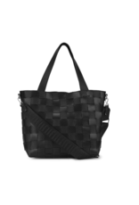 Ilse Jacobsen Square Braid Tote Bag in Black by Ilse Jacobsen