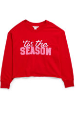 Shiraleah PRE-SALE COMING SOON! Tis The Season Lounge Sweatshirt in Red
