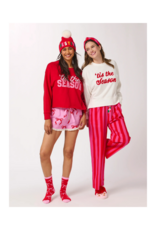 Shiraleah 'Tis The Season Lounge Sweatshirt in Red