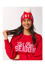 Shiraleah PRE-SALE COMING SOON! Tis The Season Lounge Sweatshirt in Red