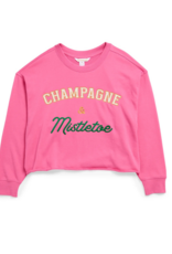 Shiraleah Champagne & Mistletoe Lounge Sweatshirt