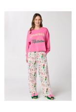 Shiraleah Champagne & Mistletoe Lounge Sweatshirt