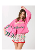 Shiraleah Champagne & Mistletoe Lounge Sweatshirt