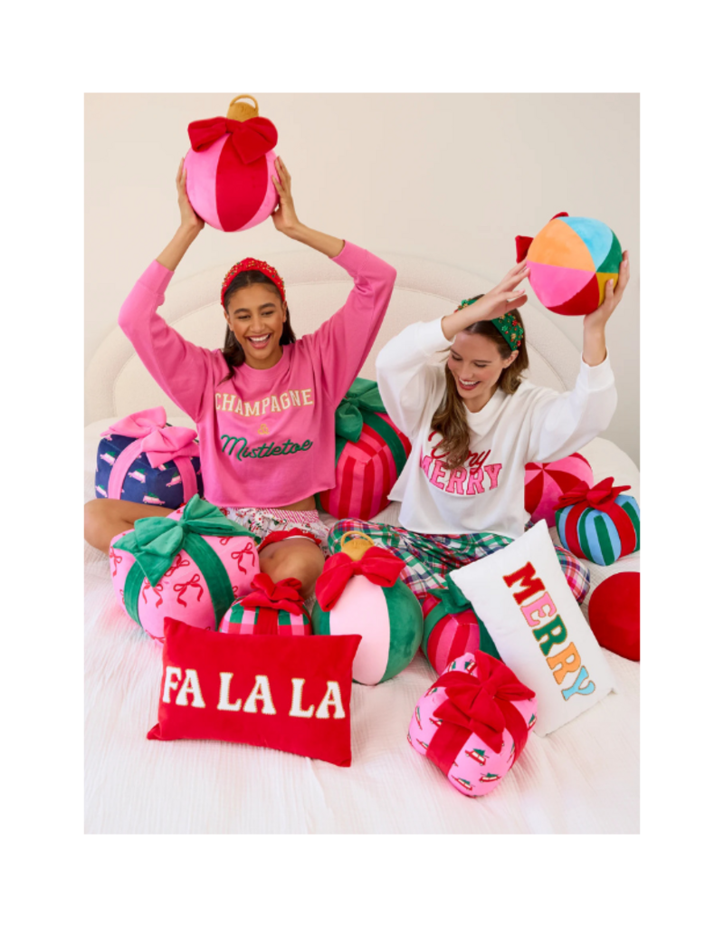 Shiraleah Champagne & Mistletoe Lounge Sweatshirt