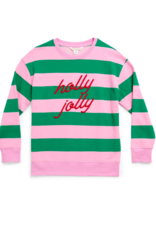 Shiraleah PRE-SALE COMING SOON! Holly Jolly Striped Classic Sweatshirt
