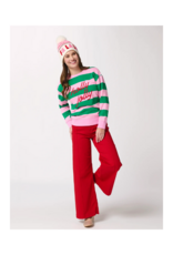 Shiraleah PRE-SALE COMING SOON! Holly Jolly Striped Classic Sweatshirt