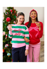Shiraleah PRE-SALE COMING SOON! Holly Jolly Striped Classic Sweatshirt