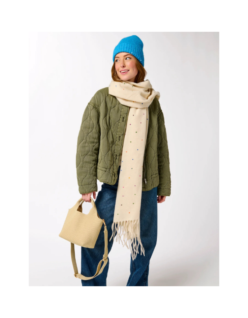 Shiraleah Jolie Scarf in Ivory