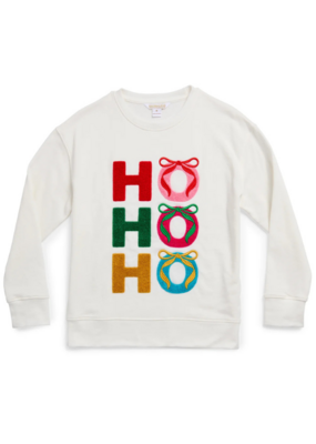 Shiraleah Ho Ho Ho Bows Classic Sweatshirt
