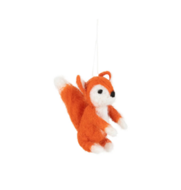 Felt Fox Ornament