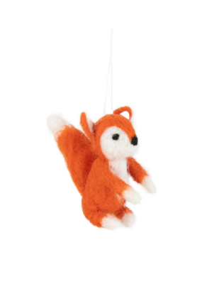 Felt Fox Ornament