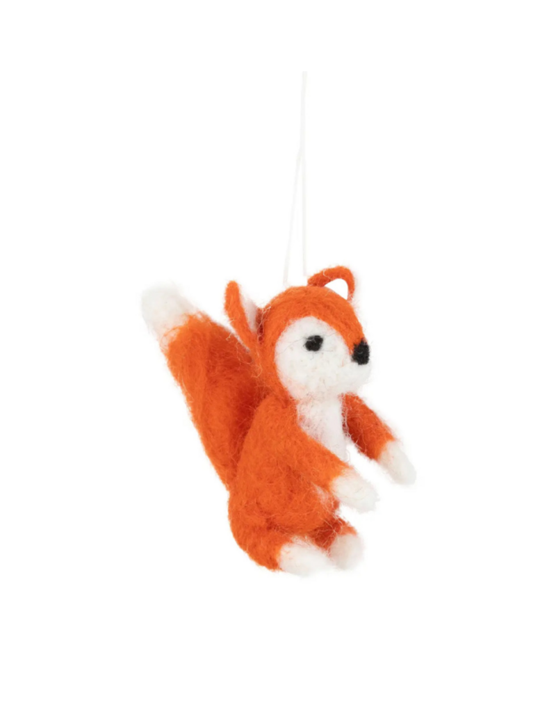 Felt Fox Ornament