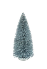 Pale Blue Glitter Bristle Tree Large