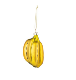 Glass Banana Cluster Ornament