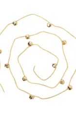 Gold Glass Bead & Bell Garland