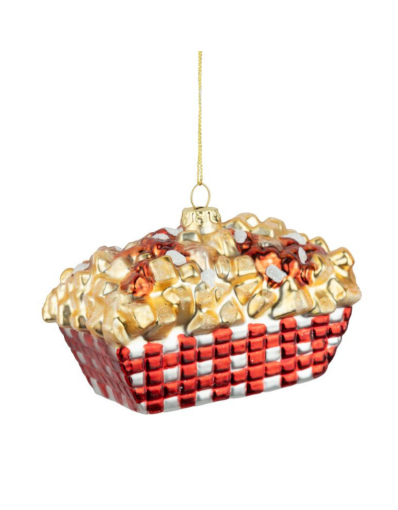 Glass Poutine Ornament