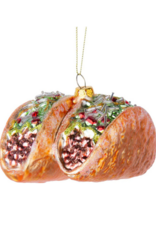 Glass Taco Duo Ornament