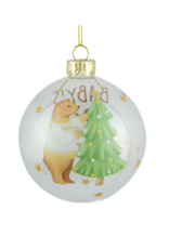 Glass Baby's First Christmas Ornament