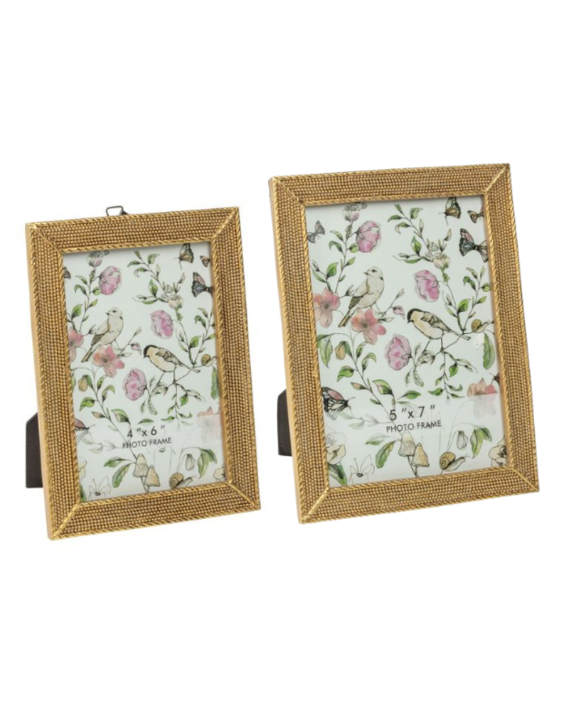 Gold Bead Antique Gold Picture Frame 4x6
