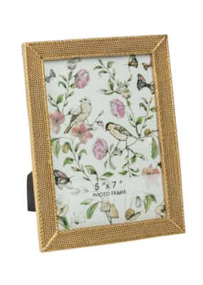 Gold Bead Antique Gold Picture Frame 5x7
