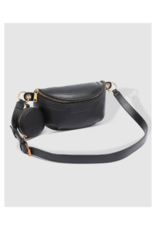 Louenhide Joey Sling Bag in Black by Louenhide