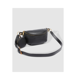 Louenhide Joey Sling Bag in Black by Louenhide