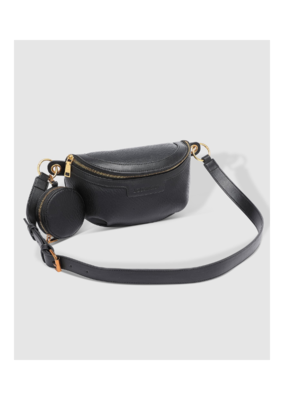 Louenhide Joey Sling Bag in Black by Louenhide