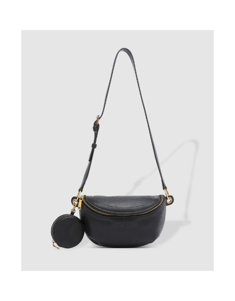 Louenhide Joey Sling Bag in Black by Louenhide