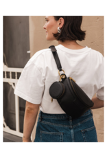 Louenhide Joey Sling Bag in Black by Louenhide