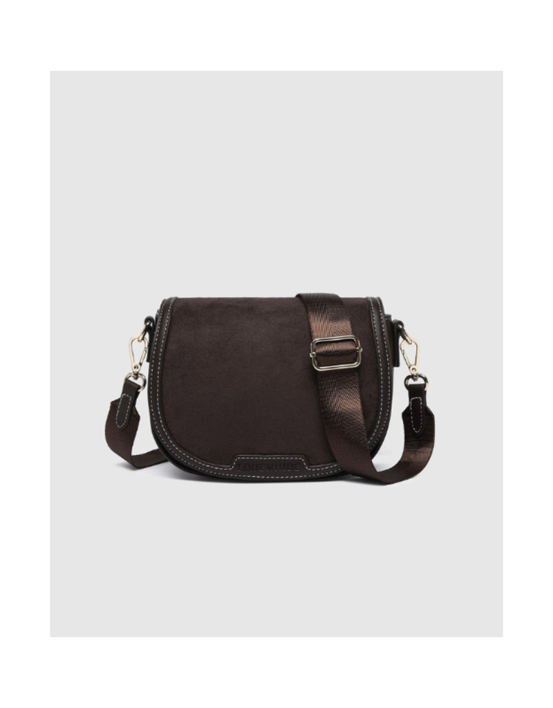 Louenhide Jade Crossbody Bag in Chocolate by Louenhide