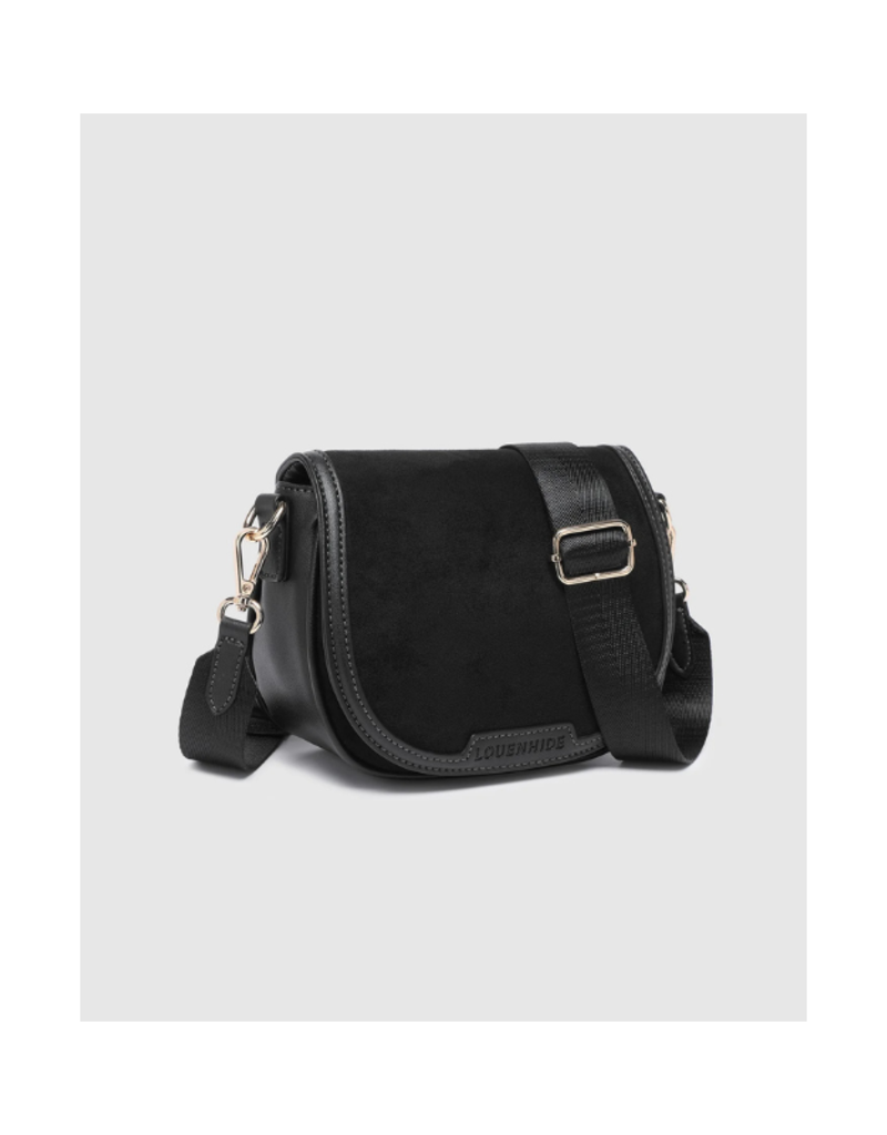 Louenhide Jade Crossbody Bag in Black by Louenhide