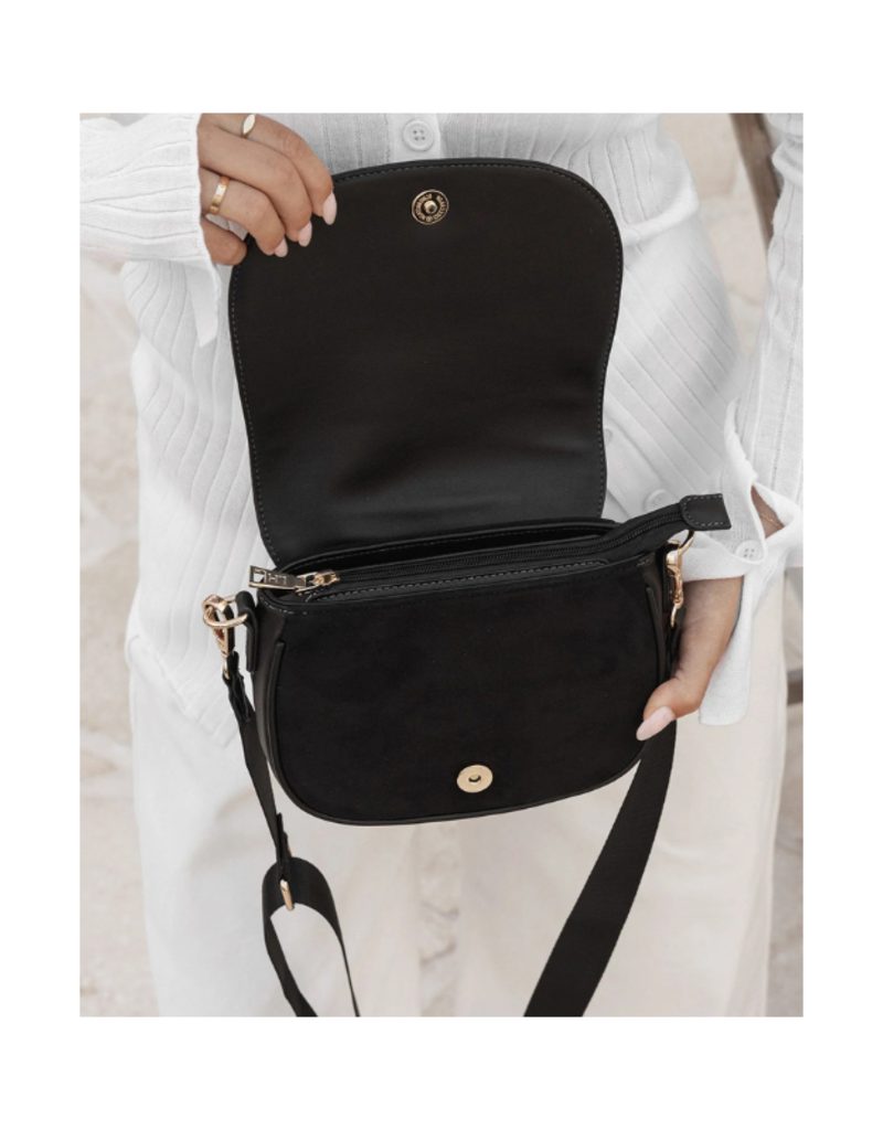 Louenhide Jade Crossbody Bag in Black by Louenhide