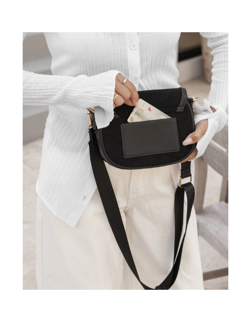 Louenhide Jade Crossbody Bag in Black by Louenhide