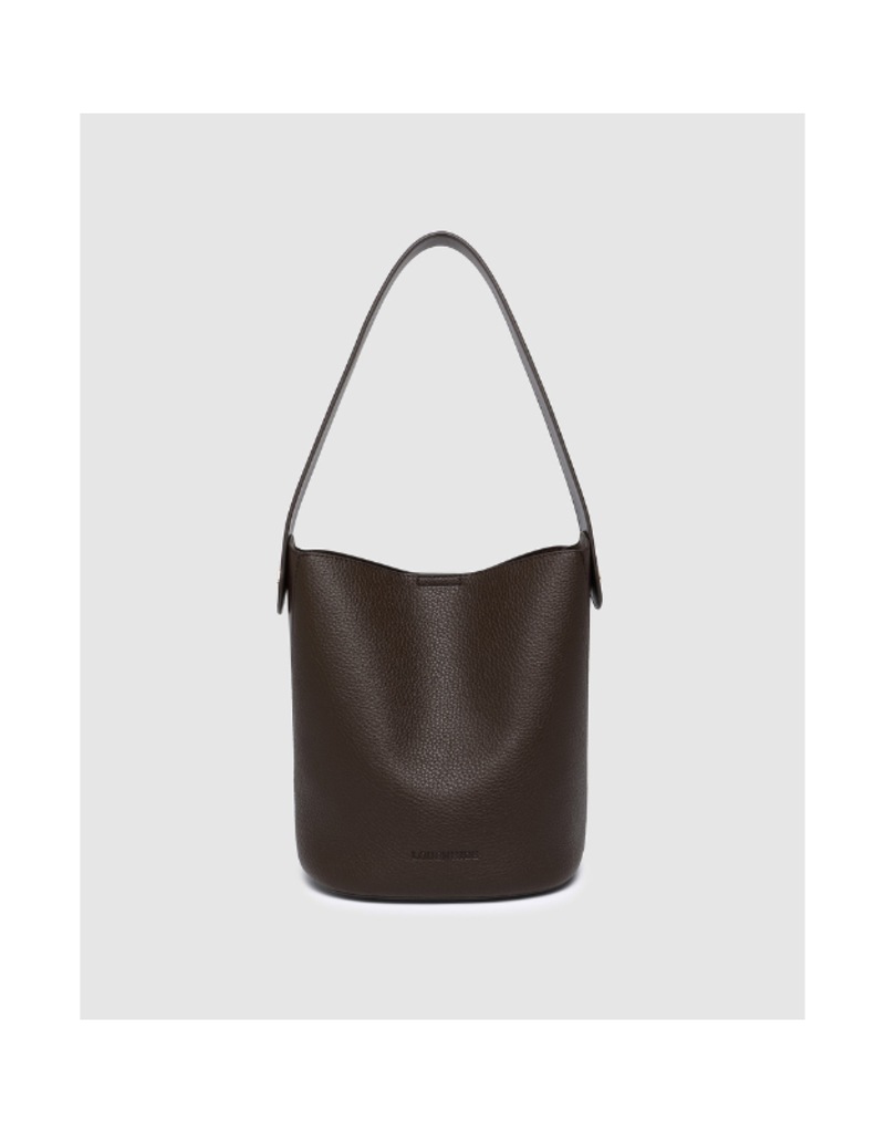 Louenhide Miranda Bucket Bag in Chocolate by Louenhide