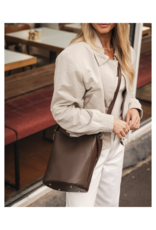 Louenhide Miranda Bucket Bag in Chocolate by Louenhide