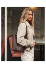 Louenhide Miranda Bucket Bag in Chocolate by Louenhide