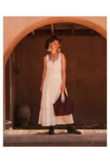 Louenhide Paisley Handbag in Burgundy by Louenhide