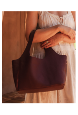 Louenhide Paisley Handbag in Burgundy by Louenhide