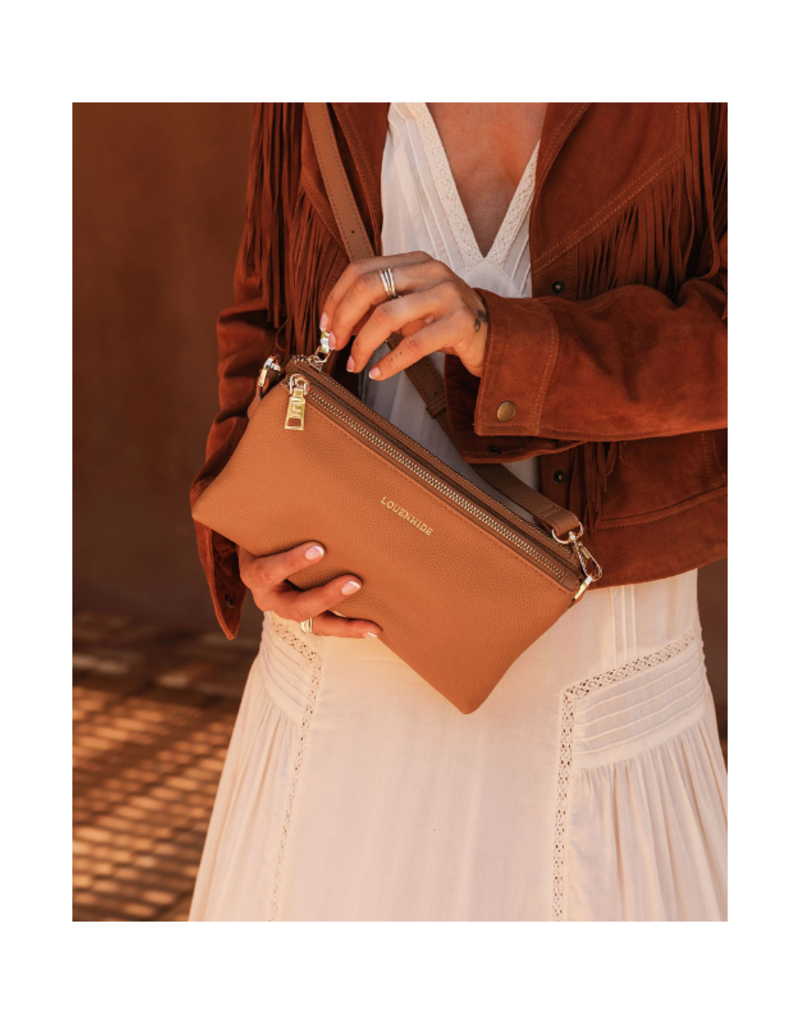 Louenhide Millie Crossbody Bag in Caramel by Louenhide