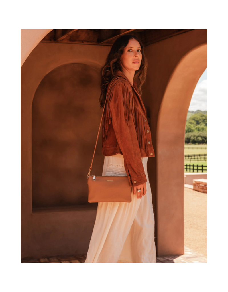 Louenhide Millie Crossbody Bag in Caramel by Louenhide