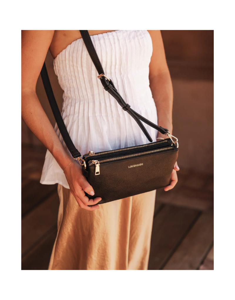 Louenhide Millie Crossbody Bag in Black Louenhide