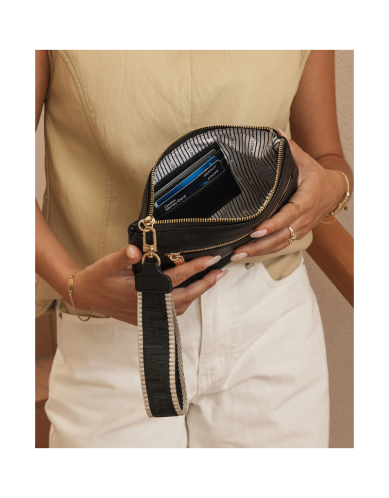 Louenhide Mimi Gia Wristlet in Black by Louenhide
