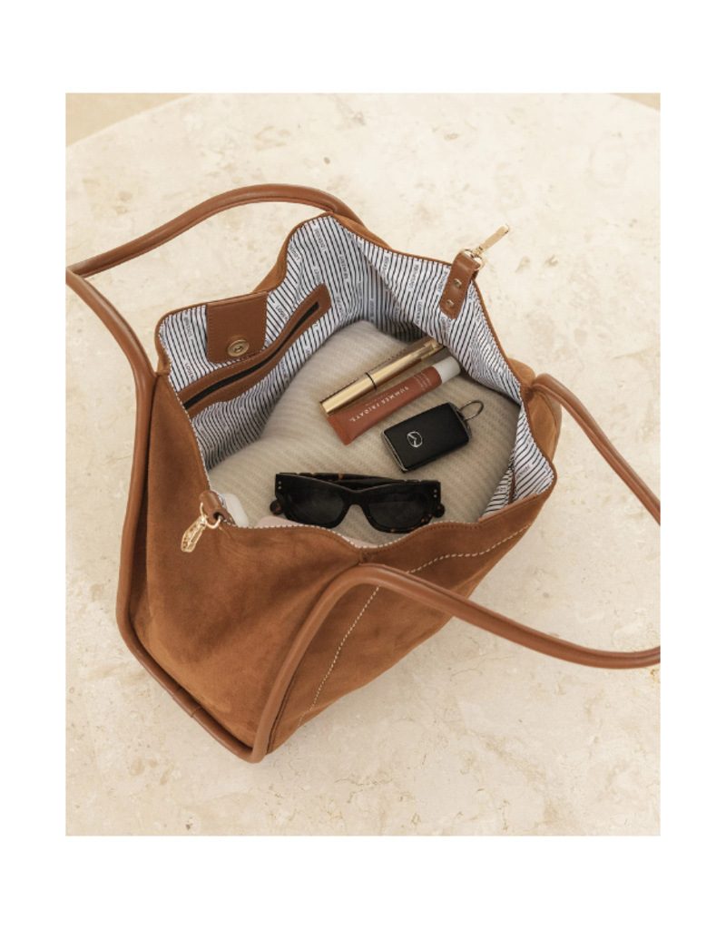 Louenhide Sutton Shoulder Bag in Tan by Louenhide