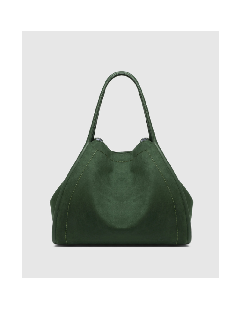 Louenhide Sutton Shoulder Bag in Forest Green by Louenhide
