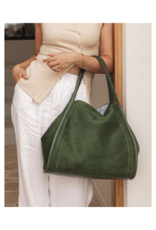 Louenhide Sutton Shoulder Bag in Forest Green by Louenhide