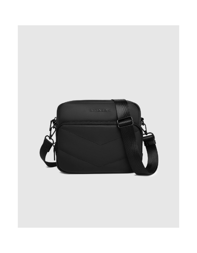 Louenhide London Crossbody Bag in Black by Louenhide