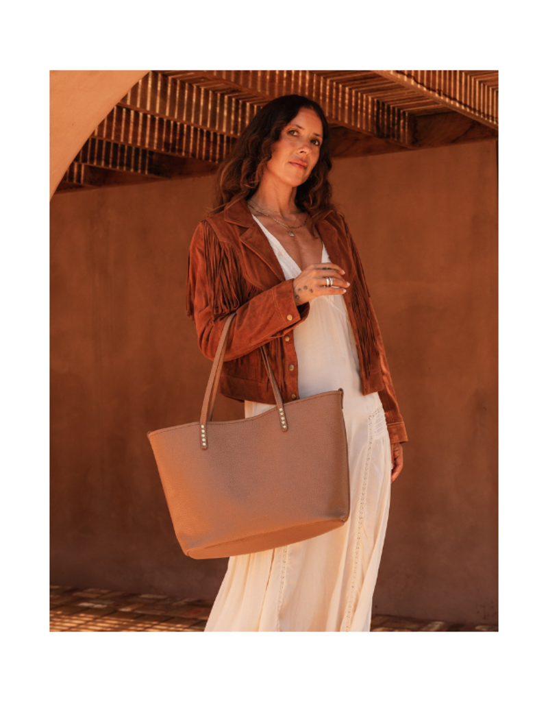 Louenhide Jackson Tote Bag in Caramel by Louenhide