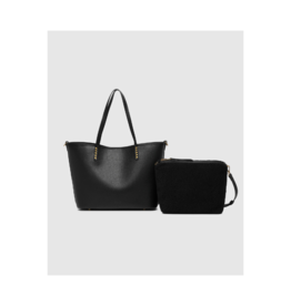 Louenhide Jackson Tote Bag in Black by Louenhide