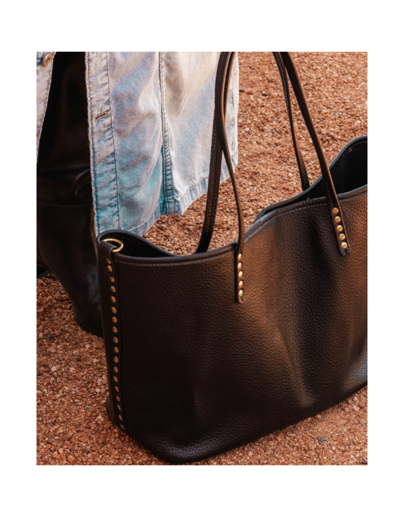 Louenhide Jackson Tote Bag in Black by Louenhide